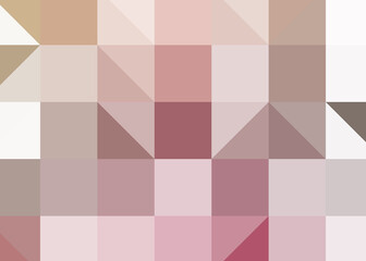 Abstract color Low-Polygones Generative Art background illustration