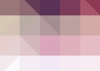 Abstract color Low-Polygones Generative Art background illustration