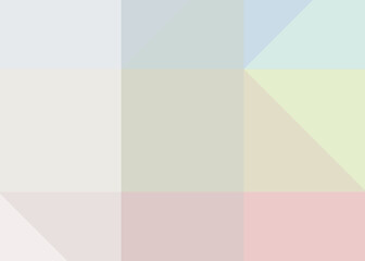 Fototapeta premium Abstract color Low-Polygones Generative Art background illustration