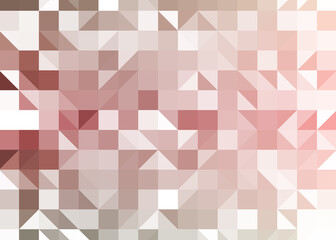 Abstract color Low-Polygones Generative Art background illustration