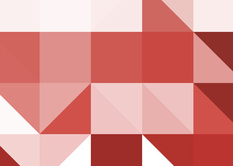 Fototapeta premium Abstract color Low-Polygones Generative Art background illustration