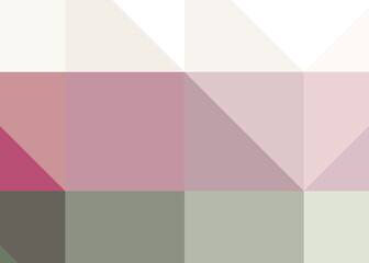 Fototapeta premium Abstract color Low-Polygones Generative Art background illustration