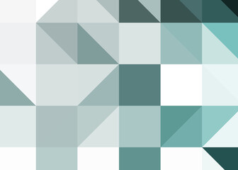 Abstract color Low-Polygones Generative Art background illustration