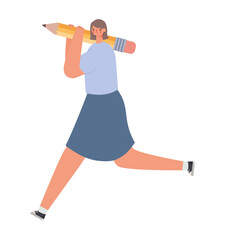 running woman representation