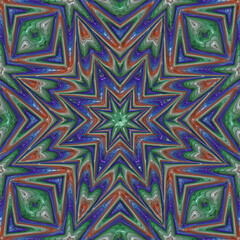 3d effect - abstract octagonal pattern 