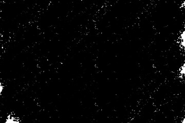 Grunge black and white texture.Overlay illustration over any design to create grungy vintage effect and depth. For posters, banners, retro and urban designs