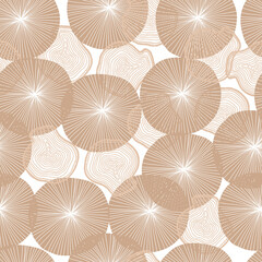 Abstract coffee pattern cartoon vector. Texture background