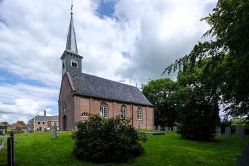 Laurenstsjerke in Donkerbroek - Haule,  Friesland Province, The Netherlands