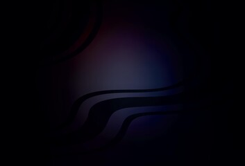 Dark Gray vector abstract blurred background.