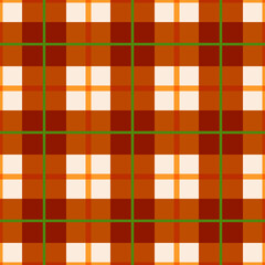 Simple geometric seamless pattern in a cage, tartan, burberry, geometric. A beautiful ornament for fabric, clothing, your design.