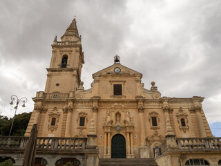 Fototapeta na wymiar Cathedral of Saint John Baptist, Ragusa