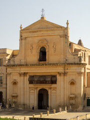 Facade of the Chiesa del Santissimo Salvatore, Noto
