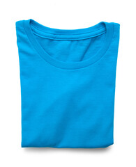 Folded Blue T-Shirt