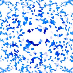 blue background cosmic confetti bl