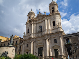 Fototapeta na wymiar Chiesa di San Francesco d’Assisi all’Immacolata