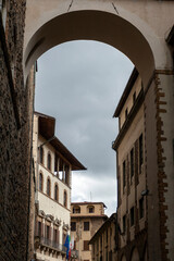 Fototapeta premium Architectural detail of the city of Florence on a summer day