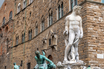 Fontana del Nettuno in front of the Palazzo Vecchio