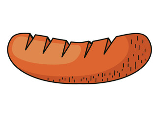 sausage food icon
