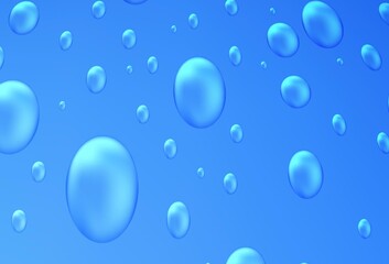 Light BLUE vector texture with disks.