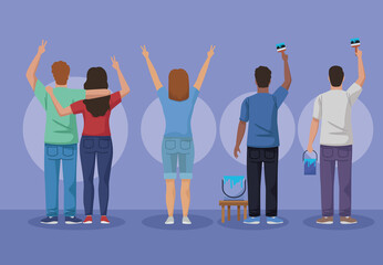 pacifists five characters