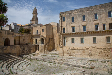 Fototapeta premium Lecce, Apulien, Salento, Florenz des Süden, 