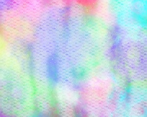 Cute Ombre pastel abstract background. Sweet soft candy cotton fairy theme. Girly illustration for card. Paint line pencil color.