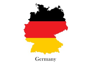 Vector illustration of Germany flag