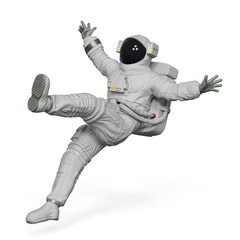 astronaut is falling down © DM7