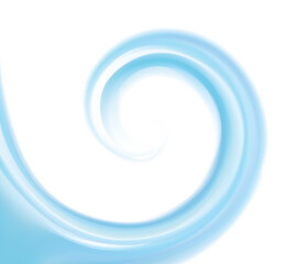 Vector background of blue swirling water texture