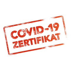 Covid-19 Zertifikat Stepel - German Language