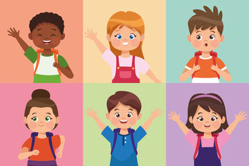 little students six characters