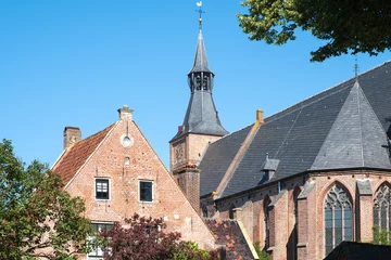 Foto auf Leinwand Andreaskerk in Hattem, Gelderland Province, The Netherlands. © Holland-PhotostockNL