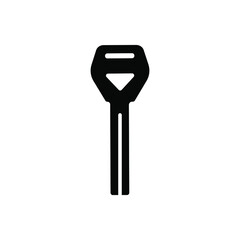 Key icon vector set. Key illustration sign collection.  Key microphone symbol or logo.