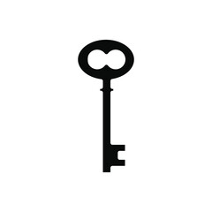 Key icon vector set. Key illustration sign collection.  Key microphone symbol or logo.