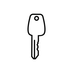 Key icon vector set. Key illustration sign collection.  Key microphone symbol or logo.
