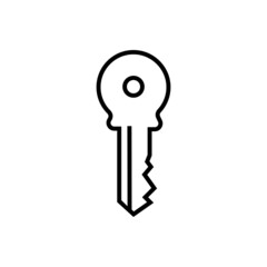 Key icon vector set. Key illustration sign collection.  Key microphone symbol or logo.