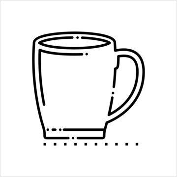 Mug Icon, Tea, Coffee, Milk Mug Icon