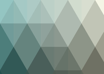 Fototapeta premium Abstract color Low-Polygones Generative Art background illustration