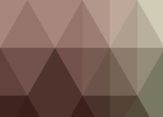 Abstract color Low-Polygones Generative Art background illustration