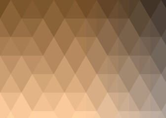 Obraz premium Abstract color Low-Polygones Generative Art background illustration