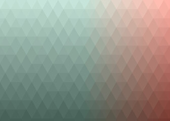 Obraz premium Abstract color Low-Polygones Generative Art background illustration