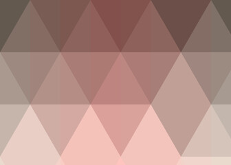 Abstract color Low-Polygones Generative Art background illustration