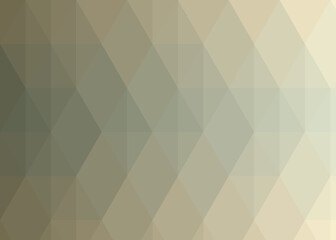 Abstract color Low-Polygones Generative Art background illustration