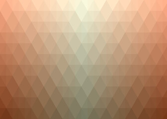 Obraz premium Abstract color Low-Polygones Generative Art background illustration
