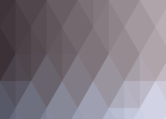 Abstract color Low-Polygones Generative Art background illustration