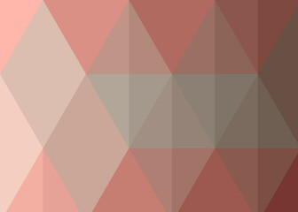 Abstract color Low-Polygones Generative Art background illustration