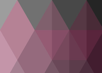 Abstract color Low-Polygones Generative Art background illustration