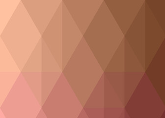 Abstract color Low-Polygones Generative Art background illustration