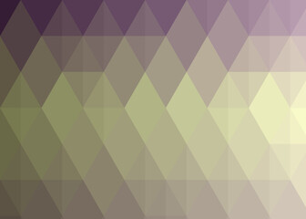 Obraz premium Abstract color Low-Polygones Generative Art background illustration