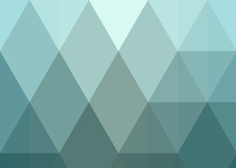 Abstract color Low-Polygones Generative Art background illustration